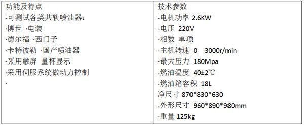 JC100高壓共軌試驗(yàn)臺(tái)